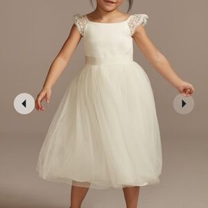 David's Bridal Flower Girl Dress